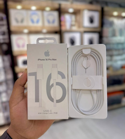 iPhone 16Pro Max TYPE C CABLE FAST 60W⚡ 📱